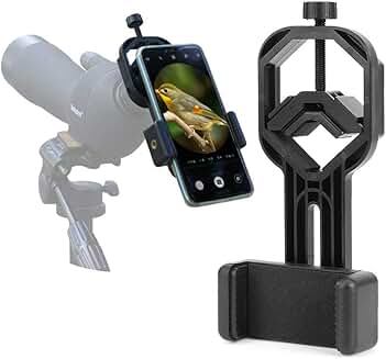 Phone Adapter Mount for Telescopes and Binoculars