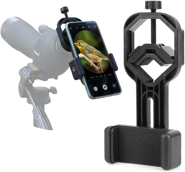 Phone Adapter Mount for Telescopes and Binoculars