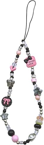 Beaded Phone Wrist Strap for Women and Girls