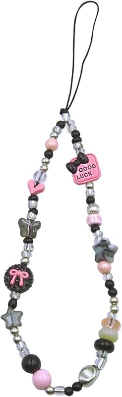 Beaded Phone Wrist Strap for Women and Girls