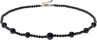 Simple Boho Crystal Beaded Necklace for Women