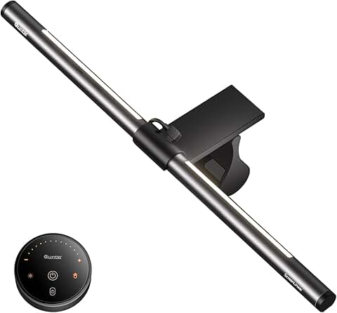 Monitor Light Bar with Remote for Eye Care and Adjustable Brightness