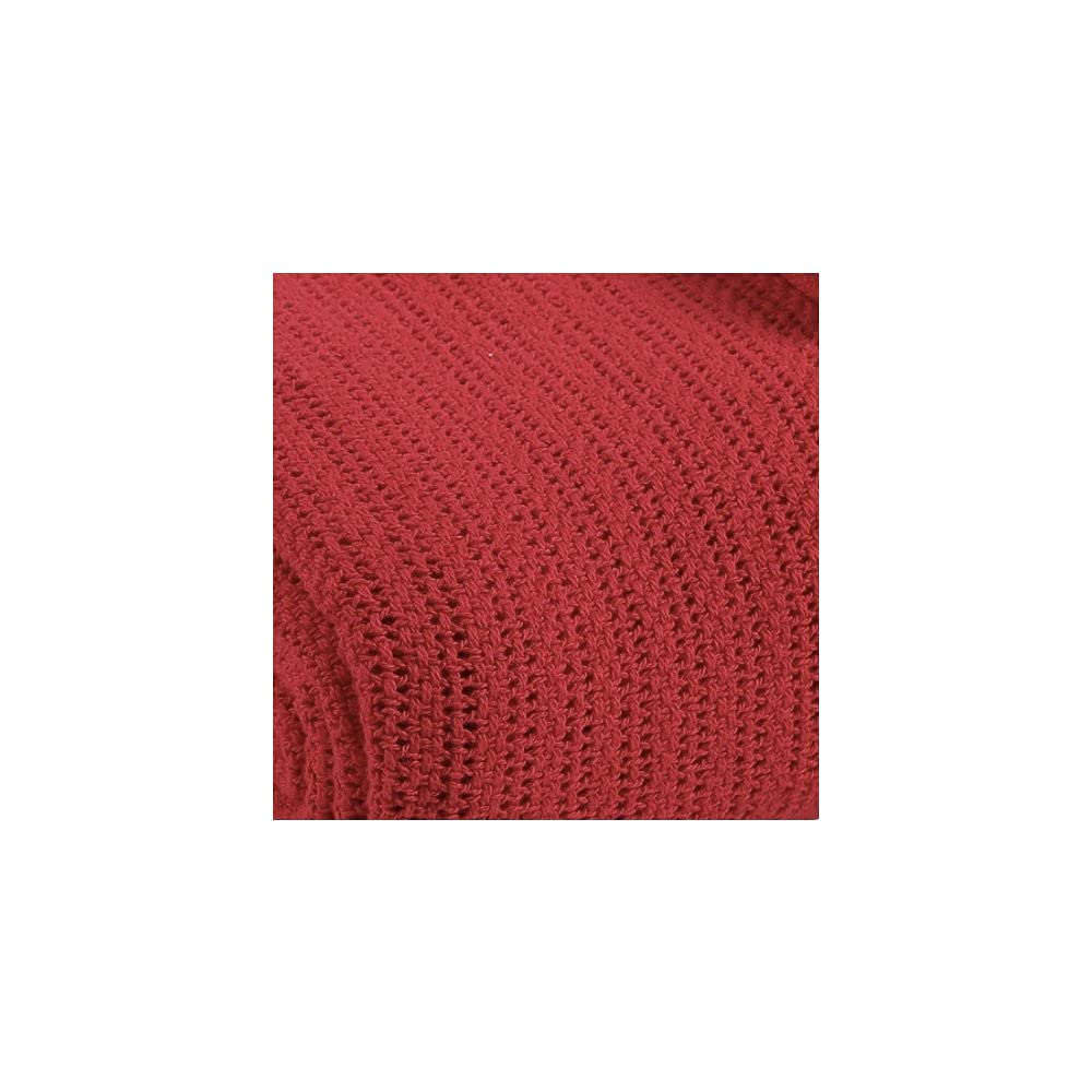 '- an A erican Icon - Soft Ther al W 100% Cotton Blanket Full/Queen Size (90 x 90 ), Scarlet