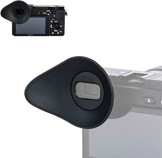 Soft Silicone Camera Eyecup for Viewfinder Protection