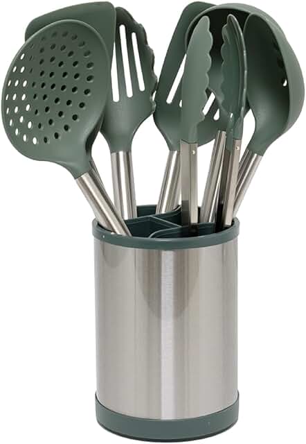 8-Piece Kitchen Utensil Set with Holder