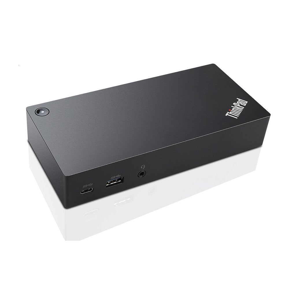 ThinkPad USB-C UltraDock With 90W 2 Prong AC Adapter (40A90090US, USA Retail Packaged)