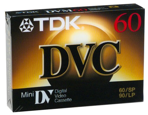 Mini Digital Video Cassette (6 Cassettes)