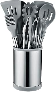 12-Piece Silicone Utensil Set with Holder for Kitchen