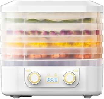 5-Layer Electric Food Dryer with Hot Air Circulation