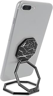 Metal Phone Ring Holder with 360° Rotation and Kickstand