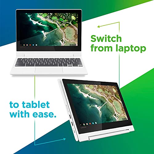 Flagship Chromebook Flex 3 2 in 1 Touchscreen Laptop Computer, 11.6-Inch HD (1366 x 768) IPS Display, MediaTek MT8173C Processor, 4GB LPDDR3, 64 GB eMMC, Chrome OS, Blizzard White