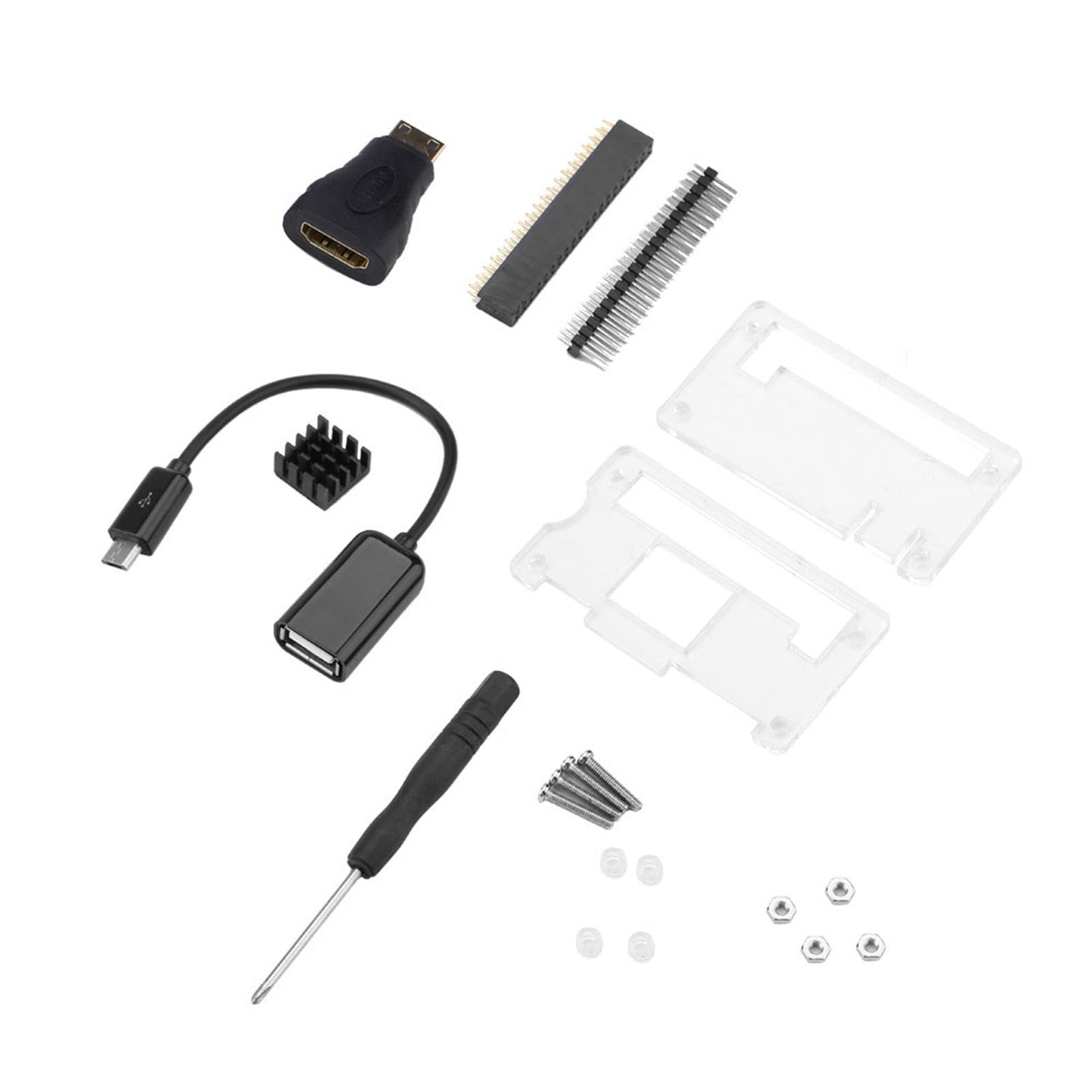 Zero W Starter Kit with Accessories and White Case