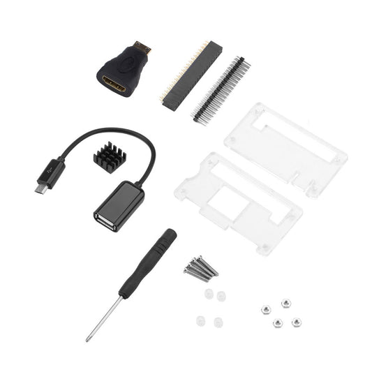 Zero W Starter Kit with Accessories and White Case