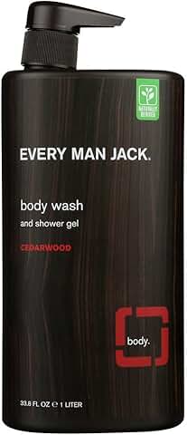 Men's Cedarwood Body Wash, 33 oz Twin Pack