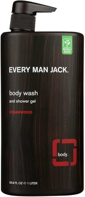 Men's Cedarwood Body Wash, 33 oz Twin Pack