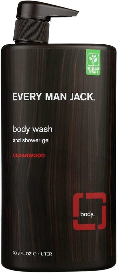 Men's Cedarwood Body Wash, 33 oz Twin Pack