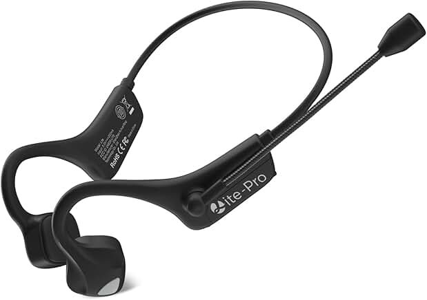 Wireless Bone Conduction Headphones with Microphone