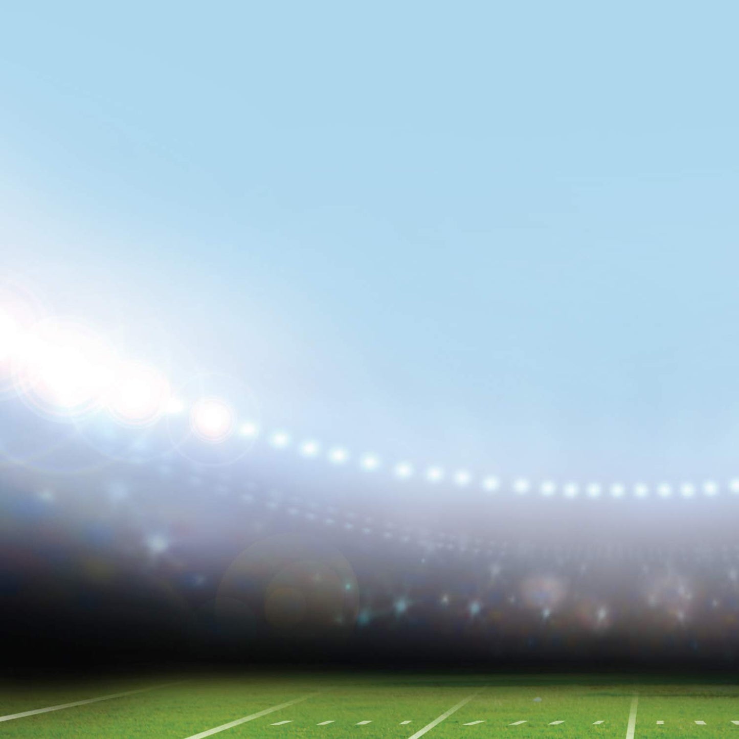 Football-themed letterhead