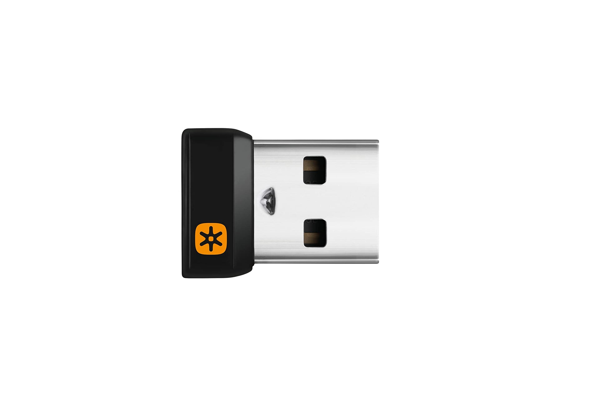 USB Unifying Receiver, 2.4 GHz Wireless Technology, USB Plug Compatible with all Unifying Devices like Wireless Mouse and Keyboard, PC / Mac / Laptop - Black