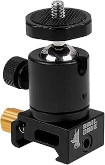 Universal Metal Rail Mount for Small Cameras