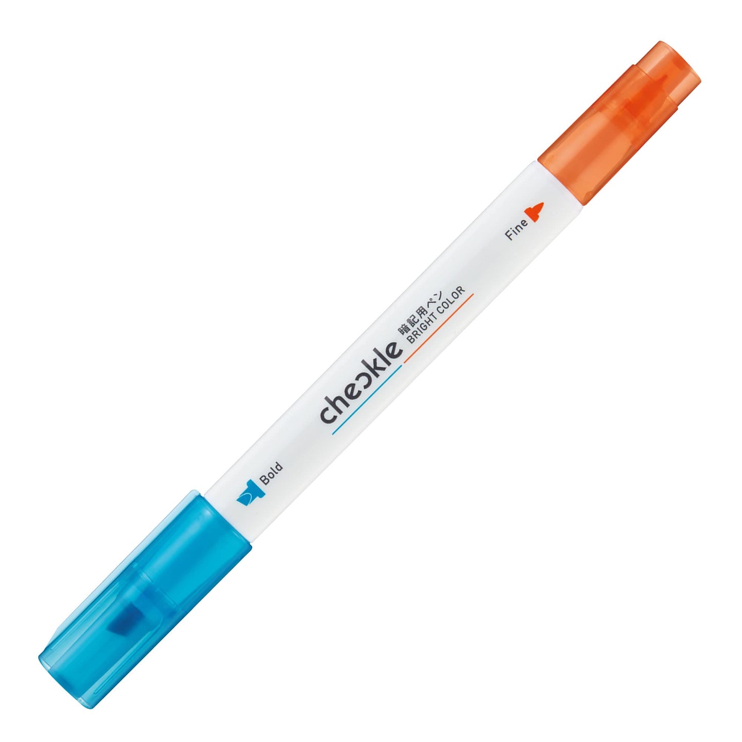 Bright Blue and Orange Memorizing Pen