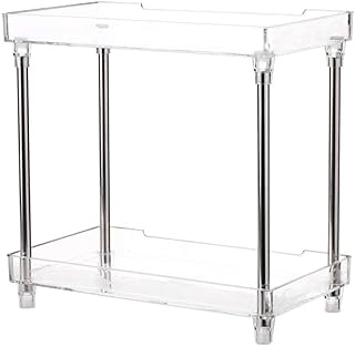 Two-Tier Bathroom Countertop Organizer Shelf