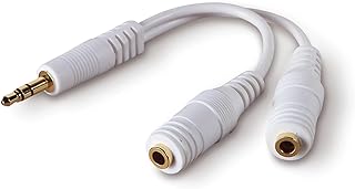 3.5mm Audio Splitter for Sharing Music and Videos