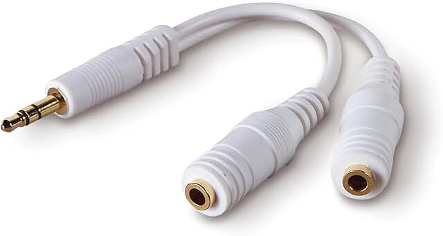 3.5mm Audio Splitter for Sharing Music and Videos