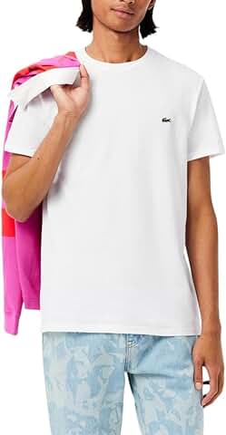 Men's Short Sleeve Pima Jersey Crew Neck Tee