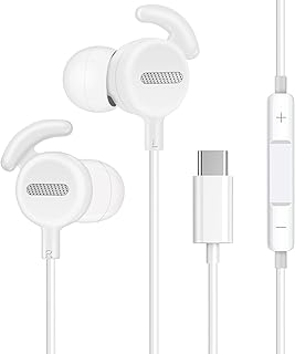 Wired Type C Earphones with Mic and Remote