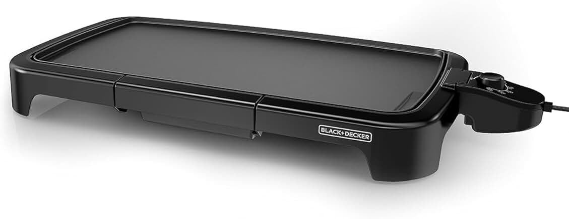 Electric Family Size Griddle, 200 sq. in.