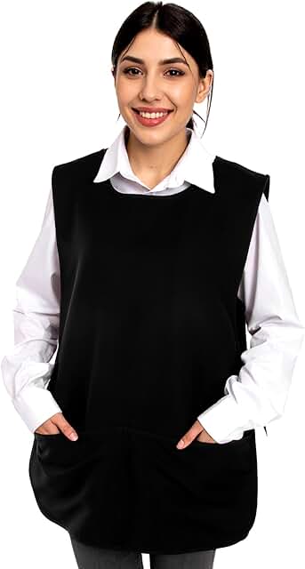 Unisex Waterproof Cobbler Apron with 3 Pockets