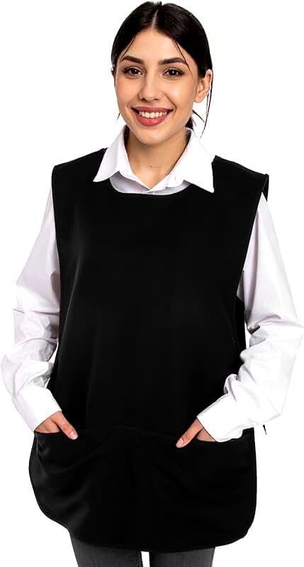 Unisex Waterproof Cobbler Apron with 3 Pockets