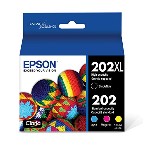 T202 Claria high capacity black and color ink cartridge combo pack
