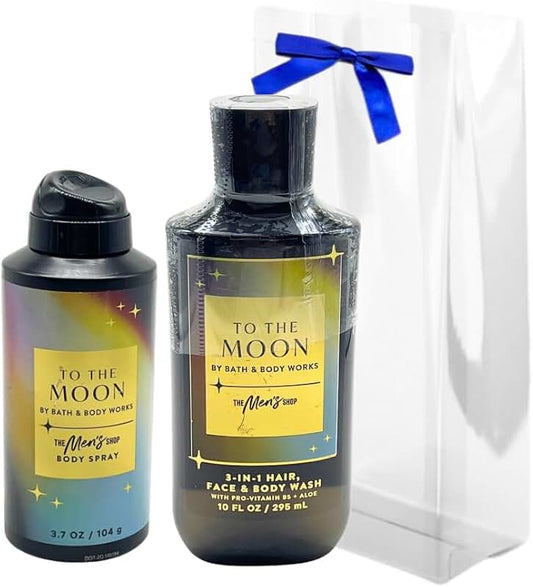 Men's Body Spray and 3-in-1 Wash Gift Set
