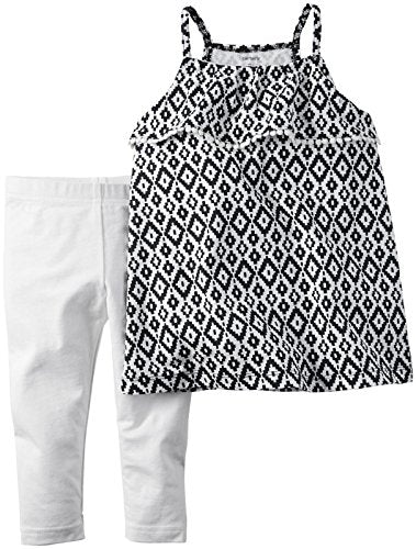 Baby Girls' 2 Pc Playwear Sets 239g145, Print, 3 Months