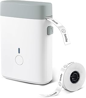 Mini Bluetooth Label Maker with Tape for Home and Office