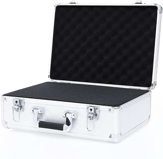 19-inch Aluminum Hard Case with Custom Foam Insert