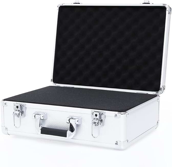 19-inch Aluminum Hard Case with Custom Foam Insert