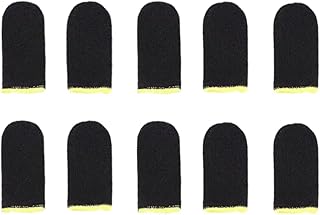 Gaming Finger Sleeves for Mobile Phones, 10 Pack