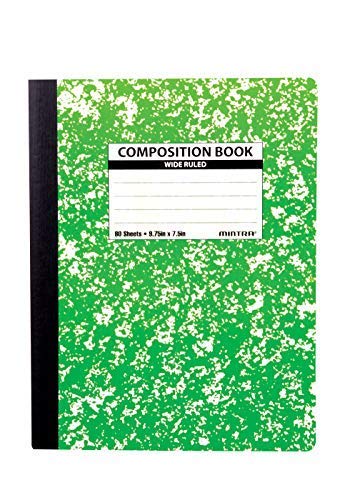 Set of 4 Flexible Cover Composition Books