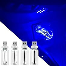 Set of four touch-controlled USB LED night lights