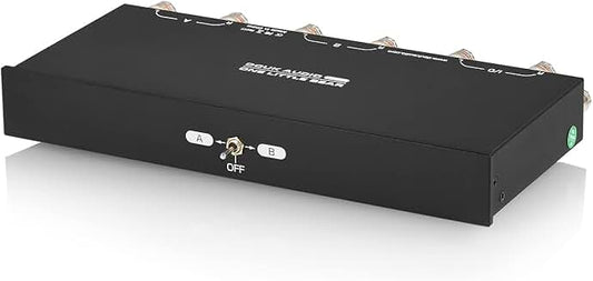 2-Way Passive Stereo Speaker Switch Box