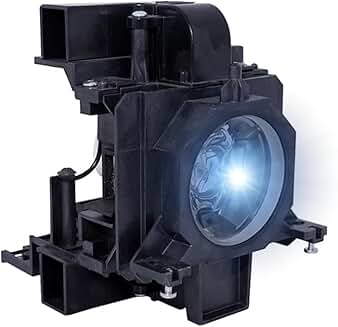 Replacement lamp bulb with housing for LWU505, LW555, LX605 projectors