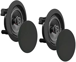 Pair of 5.25-inch 2-Way Ceiling Wall Mount Speakers