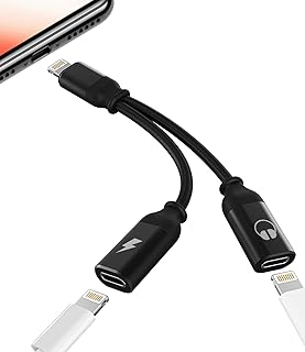 Dual Lightning Audio and Charging Adapter