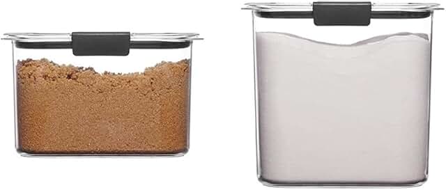 Pantry Storage Containers, 7.8 and 12 Cups