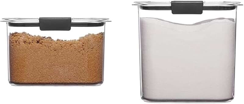 Pantry Storage Containers, 7.8 and 12 Cups