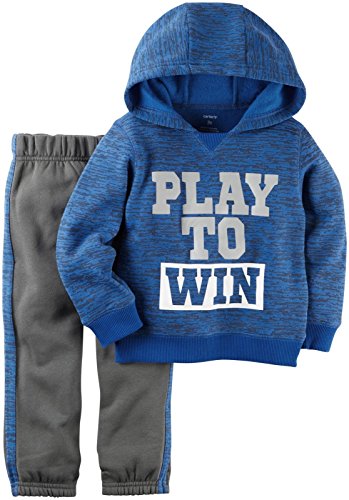Carter s Baby Boys  2 Pc Playwear Sets 229g303, Blue, 3M