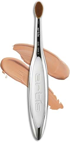 Oval Makeup Brush for Eyes, Concealer, and Highlight